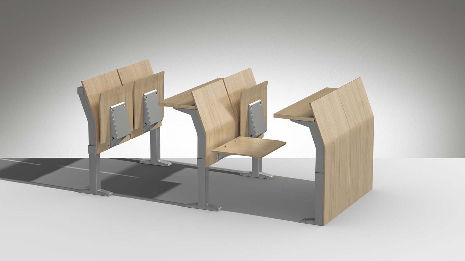 Lamm System E5000 in einem Hörsaal