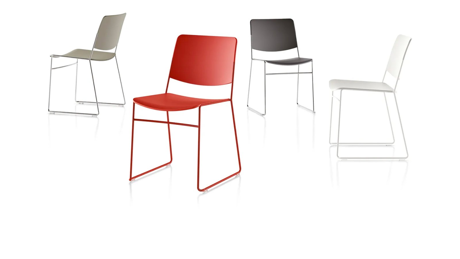 Stuhl Link 60X Fabric von Fornasarig