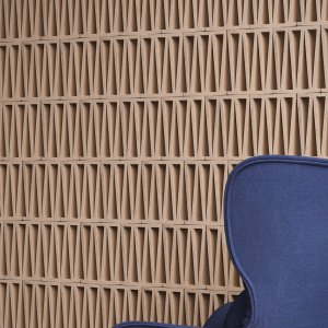 Celosia-Wand mit Weidenprofil