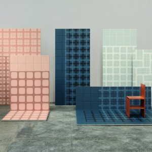 Nasszelle in Betty Concrete warmgrau