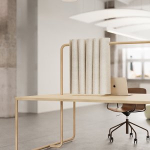 Itube Linear-Bench entlang der Fensterfront
