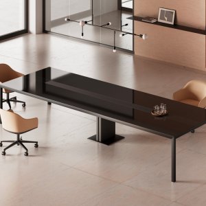 Archiutti Fattore Alpha, Beistelltisch 42 cm vor dem Chefschreibtisch