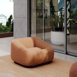 Steppbezug des Aom Sofas von Arper