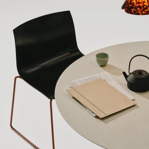 Sichtbare Papierfaser auf der Schale des Catifa Carta