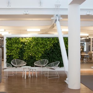 Leaf Stuhl von Arper am Homeoffice-Arbeitsplatz