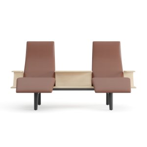 Chaiselongue-Modul mit Kopfstütze der Kollektion Pausit