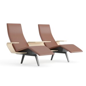 Arper Pausit Lounge in einer Hotellobby