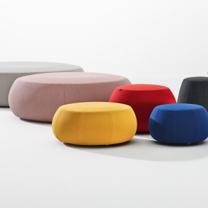 Pix Hocker mit 87 cm Durchmesser