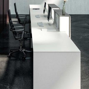 Regalelemente 80 120 und 160 cm am Lux System