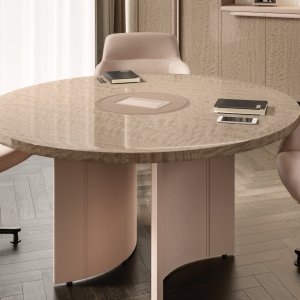 Barschrank der Kollektion Mithos mit Lederfronten