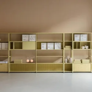 Line System Module in Ochre Brown von Elisa Ossino