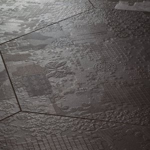 Déchirer-Feinsteinzeugboden von Mutina in Sichtbeton-Anmutung