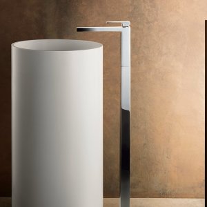 Einbaumischer Mint mit Umsteller und Set mit Handbrause, alles verchromt