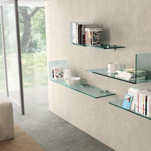 Glasfronten des Schubladenelements Rialto L