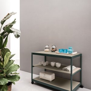 Fluido Kitchenette von Martex auf Rollen