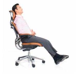 Freedom von Humanscale am Chefschreibtisch