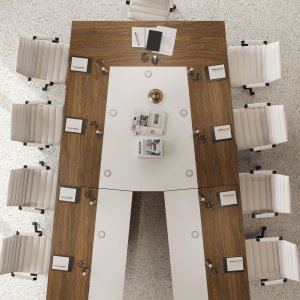 Paravent mit Garderobenhaken aus der Mux70 Kollektion