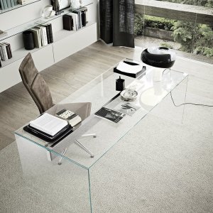 Kristallwangen des Schreibtischs Air Desk