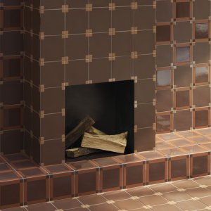 Muster Dash mit glänzender Sektion in mattem Rahmen