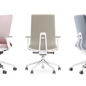 Ergonomische Bürostühle Pyla von ICF an Arbeitsplätzen