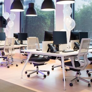 Hängende gerippte Bespannung der Pyla Fabric
