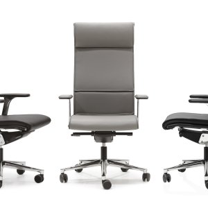 Fliessende Linien der Una Chair von ICF