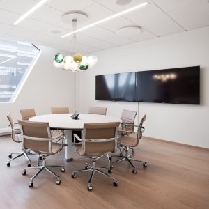 Una Chair Kollektion von ICF in Netz und Leder