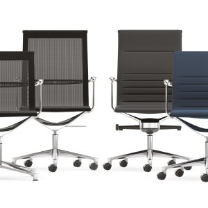 Druckgussrahmen aus Aluminium der Una Chair