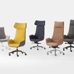 Chefsessel Kriteria von Kastel mit hoher Lehne