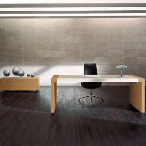 Designer-Schreibtisch Kyo von Martex im Chefzimmer