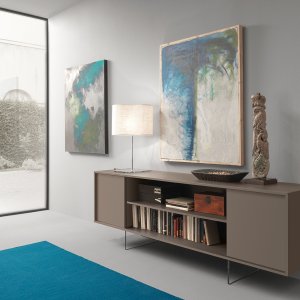 Kyo Rollcontainer neben dem Schreibtisch