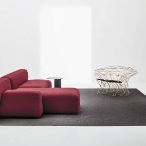 Verstärkte Nähte des Sofas Suiseki