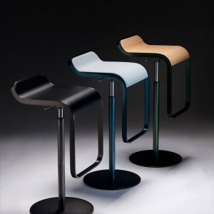 LEM ES81 Outdoor-Hocker aus Edelstahl
