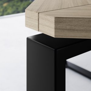 Kabelmanagement-Container des I-Meet mit Schuko- und Datendosen