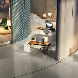 Servicemöbel Loft mit Kissen