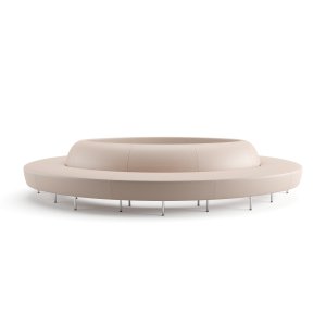 Mittelmodul des Arper Loop Sofas