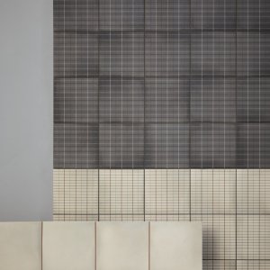 Aurore Light Blue uni und Grid L Ton in Ton kombiniert