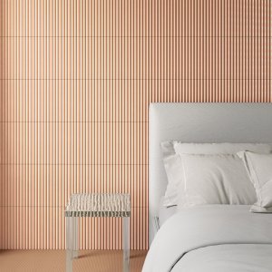 Listello mit glasierter Kante an einer Rombini-Ecke