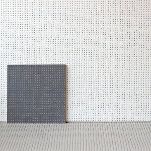 Pico von Mutina, Down Natural in Blanc mit vertieftem Punktraster