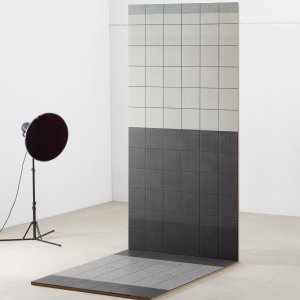 Tape Mutina Muster Mesh White auf der weissen Basis
