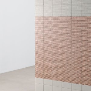 Tape Mutina Muster Grainy White auf der weissen Basis