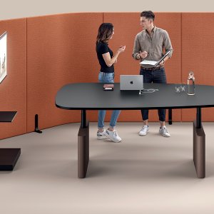 Otto+ Sideboard von Martex mit gerundeten Seitenwangen