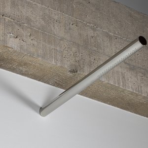 Der Regenbrausekopf der Opus Kollektion in polierter Ausführung