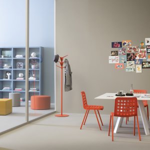 Arki-Table ARKW9 Arbeitstisch für sechs Plätze mit Trennpaneelen