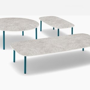 Gleiter aus schwarzem Technopolymer an Buddy (Pedrali)