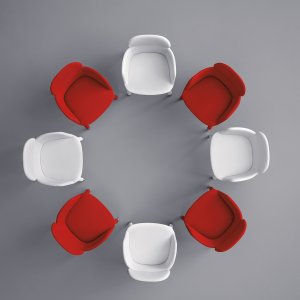 Pouf Ester 693 mit 42 cm Kantenlänge
