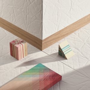 Boden aus Feinsteinzeug Folded 60x60
