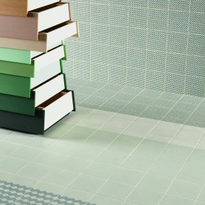 Tape Kollektion Muster Grainy Brown in glasiertem Feinsteinzeug