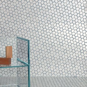 Boden in Botanica Matt Mosaik von Mutina