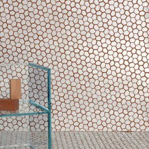 Nasszelle mit Botanica White Mosaik